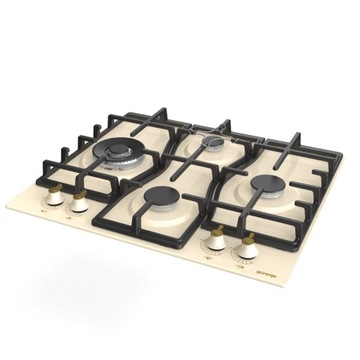 Gorenje духовка + варочная панель + вытяжка Комплект плиты цвета слоновой кости