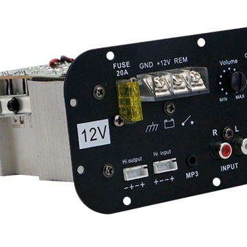 Плата усилителя стереоаудиоресивера с i