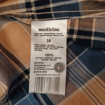 MEDICINE bluzka/koszula bawełna100% J.NOWA dla M