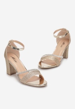 Женские сандалии Born2Be Gold 38 Elegant