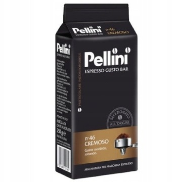 PELLINI ESPRESSO N'46 CREMOSO 250G KAWA MIELONA