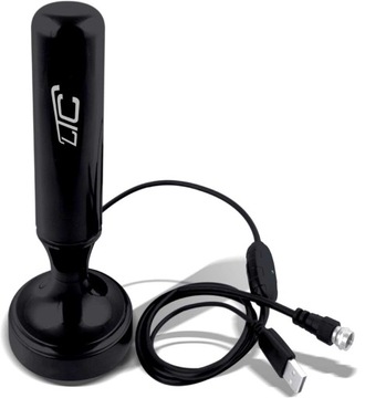 MOCNA ANTENA AKTYWNA POKOJOWA DVBT2 TV FHD 4K MUX-8 LTE WZMACNIACZ MAGNES
