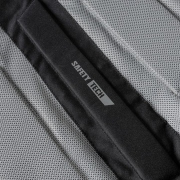 Текстильная куртка Ozone Dart серебристого/черного цвета