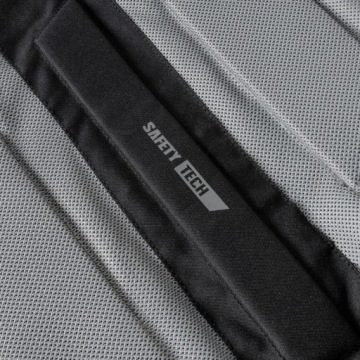 Текстильная куртка Ozone Dart серебристого/черного цвета