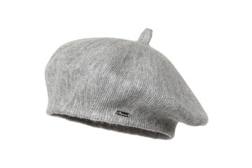 Beret damski MICHELE Jasny szary Polski producent