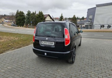 Skoda Roomster Mikrovan Facelifting 1.2 TSI 85KM 2014 Skoda Roomster Noire Black Edition Czujniki Parkowania Grzane Fotele 1.2, zdjęcie 5