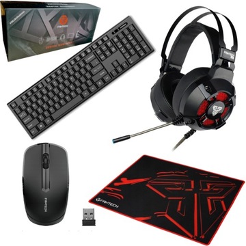 FANTECH ZESTAW GAMINGOWY 3w1 BOX BLACK Prezent