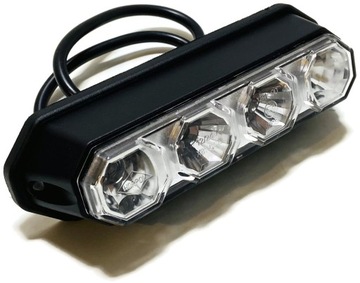 СИГНАЛЬНАЯ ЛАМПА 3 СВЕТОДИОДНЫХ СТРОБЕСКОПА МИНИ-СИНЯЯ