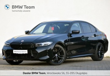 BMW Seria 3 G20-G21 Limuzyna 2.0 320d 190KM 2023 BMW Seria 3 320d xDrive 190KM, M Pakiet, Shadow Line, HiFi, Kamera cofania
