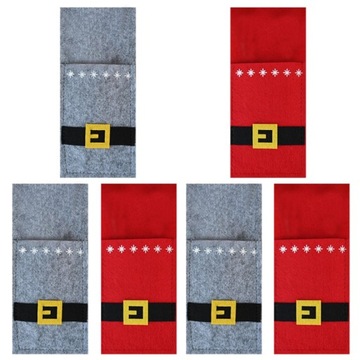 Рождественский карманный чехол для столовых приборов