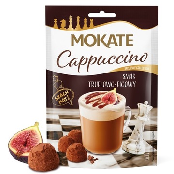 CAPPUCCINO MOKATE 25G TRUFLOWO-FIGOWE NAPÓJ KAWOWY PUSZYSTA PIANKA