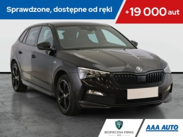Skoda Scala Hatchback 1.0 TSI 110KM 2021 Skoda Scala 1.0 TSI, Serwis ASO, Automat, Navi