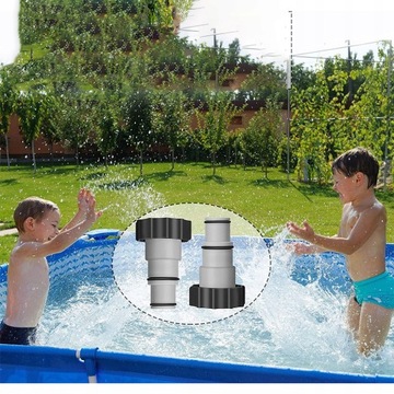 2 шт. ПЕРЕХОДНИК ДЛЯ INTEX - ПЕРЕХОДНИК ДЛЯ ШЛАНГОВ ДЛЯ БАССЕЙНА
