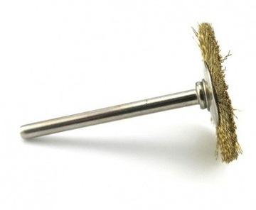 Проволочная щетка 25 мм для мини-резинок Dremel — инструмент для чистки