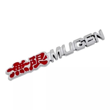 ЗНАЧОК Эмблема на решетке MUGEN металл HONDA тюнинг