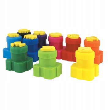 Краски Рисование пальцами Штампы Пазлы Colorino