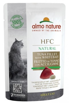 Almo Nature HFC NATURAL tuńczyk młode sardynki 55