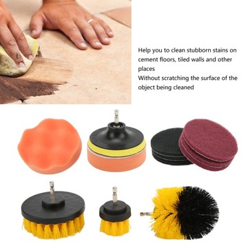 Набор кистей для дрели, 12 шт.