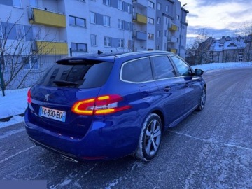 Peugeot 308 II SW Facelifting 1.2 PureTech 130KM 2018 Peugeot 308 1.2 PureTech 130 EAT6 Stop &amp; Start GT-Line Edition 2018r, zdjęcie 17