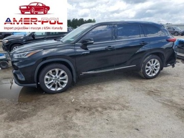 Toyota Highlander III 2021 Toyota Highlander 2021r, 2.5L, 4x4, od ubezpieczalni 2.5 Hybryda 243KM