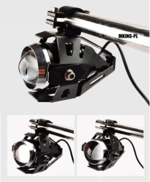 Мотоцикл галогенные фары светодиодные бары