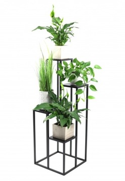 МЕТАЛЛИЧЕСКАЯ ПОДСТАВКА ДЛЯ ЦВЕТОВ НА 4 ЦВЕТА LOFT