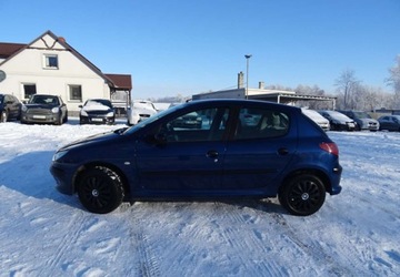 Peugeot 206 Hatchback 1.4 i 75KM 2008 Peugeot 206 1.4ben,klima,el.szyby,oplanony 1.4 Benzyna 75KM, zdjęcie 10