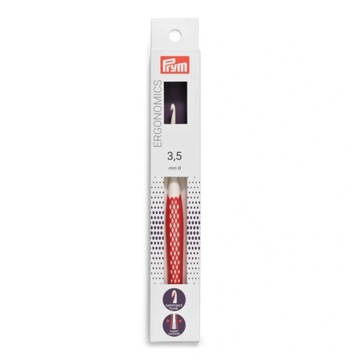Szydełko Prym Ergonomics 3,5 mm 16 cm czerwone