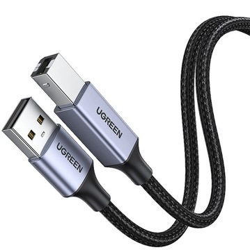 Кабель Ugreen USB/USB Type B для принтера, кабель 5 м
