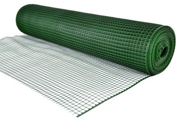 Siatka Plastikowa 120cm 50m Rabatowa ZIELONA PCV