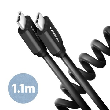 BUCM-CM20TB Kabel Twister USB-C - USB-C, 1.1m USB2