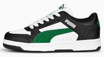 BUTY PUMA REBOUND JOY SNEAKERS white/green -r 38,5