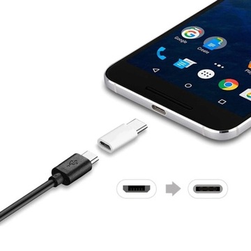 АДАПТЕР РАЗЪЕМ КАБЕЛЯ АДАПТЕРА MICRO USB — USB TYPE-C 3.1