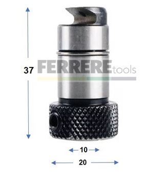 Adapter szybkozłączka, uchwyt do wiertarek Biesse