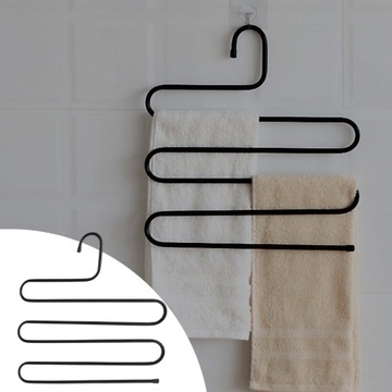 ВЕШАЛКА ДЛЯ БРЮК ДЛЯ ГАРДЕРОБА, 5 ПАР, ЖИДКАЯ