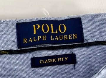 Ralph Lauren Niebieskie Spodenki W 33 M