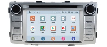 РАДИОНАВИГАЦИОННАЯ TOYOTA HILUX ANDROID 10 64GB +CAM