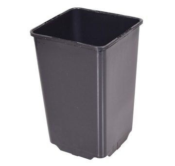 Doniczka kwadratowa wysoka 9x9/14cm - 0,6L 500szt