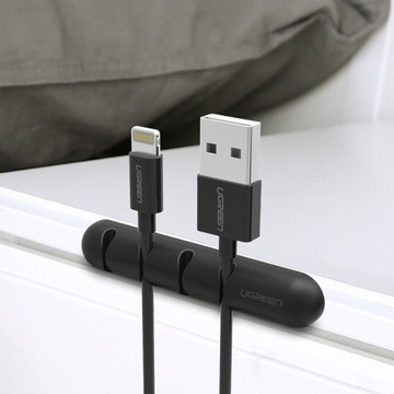 UGREEN САМОКЛЕЯЩИЙСЯ КАБЕЛЬНЫЙ ОРГАНАЙЗЕР НА 7 КАБЕЛЕЙ