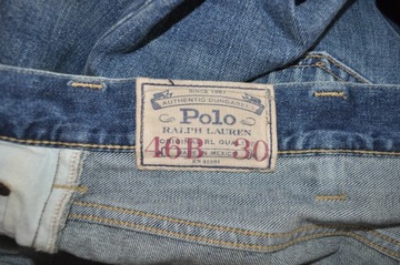 Polo Ralph Lauren spodnie jeans BAWEŁNA ROZ 46 x 30