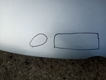 КАПОТ VW GOLF V PAINT LA7W