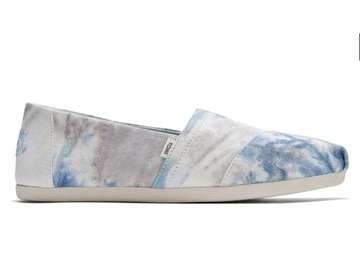 Toms Espadryle Toms Womens Classic Plant Dyed Grey Multi Tie Dye r. 38,5