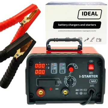 Prostownik ideal prostownik z rozruchem STARTER 441 Prostownik inwertorowy