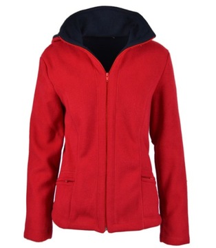 Gruby polar z kapturem bluza polarowa polar M