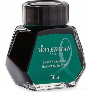 Зеленые ЧЕРНИЛА для перьевых ручек WATERMAN 50 мл