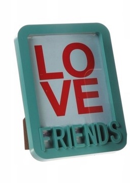 STOJĄCA ramka do ZDJĘĆ FRIENDS 10x15 cm