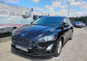 Ford Focus IV Kombi 2.0 EcoBlue 150KM 2020 Ford Focus 2020r, 2.0 TDCI AUTOMAT. Uszkodzony przod i tyl. Jezdzi. 2.0, zdjęcie 1