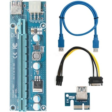 006C PCIE Riser BTC górnik górniczy ulepszona kart