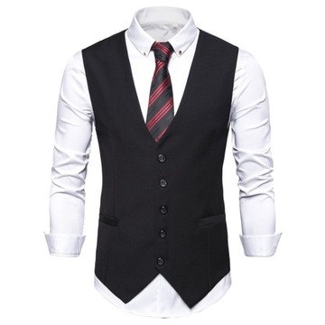 High-quality Cotton Men Fashion Design Suit Vest G