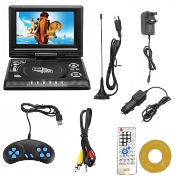 DVD Přehrávač Usb/sd Videoher, Konzole 7,8 Palců